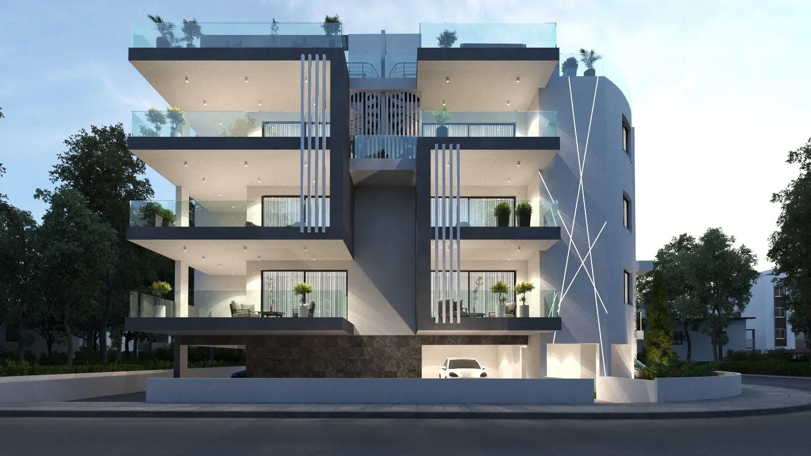 Sunspot Residences — новостройка в Ларнаке, Anthimou Gazi street 7
