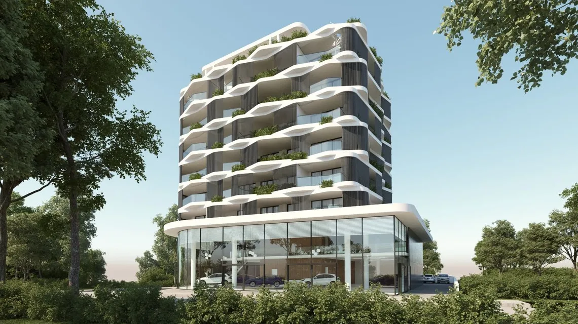 Green Park Tower — new development in Mall Area, Larnaca 1