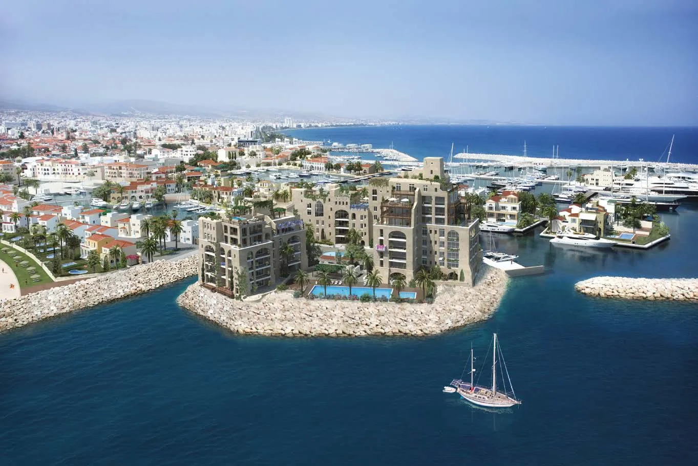 Limassol Marina — new development in Limassol 2