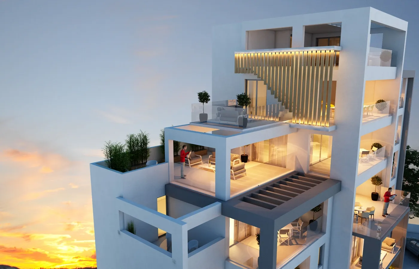 Ria Court 57 — новостройка в Ларнаке, Faneromeni 4