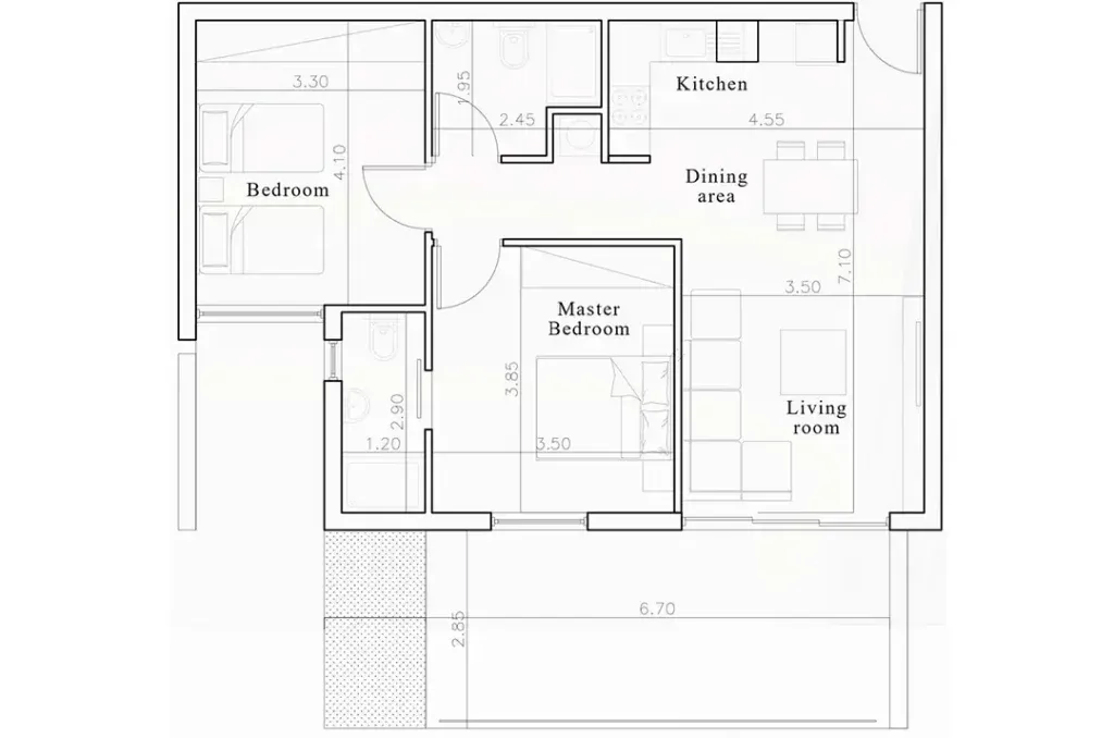 Marina Residence — new development in Finikoudes, Larnaca 6
