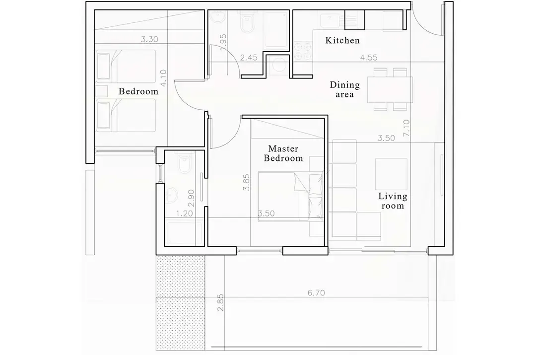 Marina Residence — new development in Finikoudes, Larnaca 7