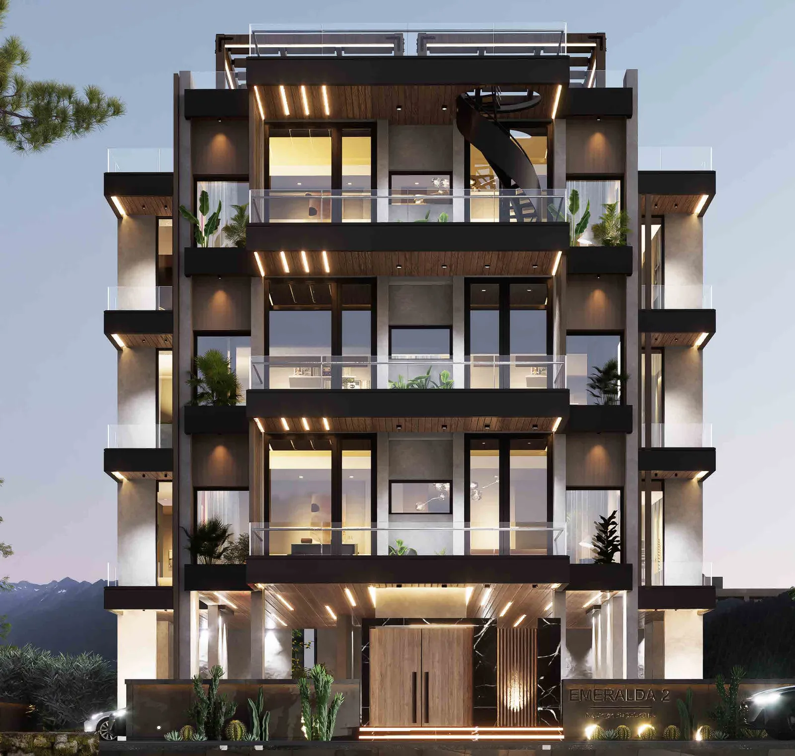 Emeralda Two — new development in Mesa Geitonia, Limassol 2