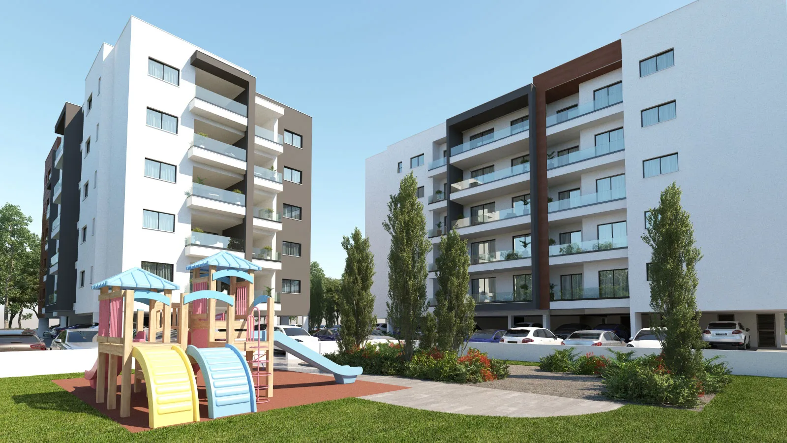 Meca Twins Block B — новостройка в Лимассоле, Kato Polemidia 1