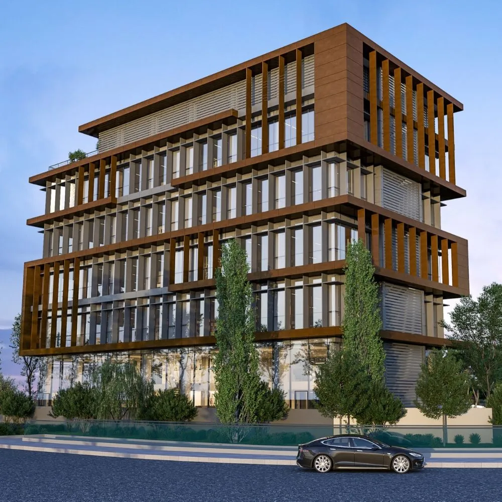 High-Cross Business Center — new development in Limassol 1