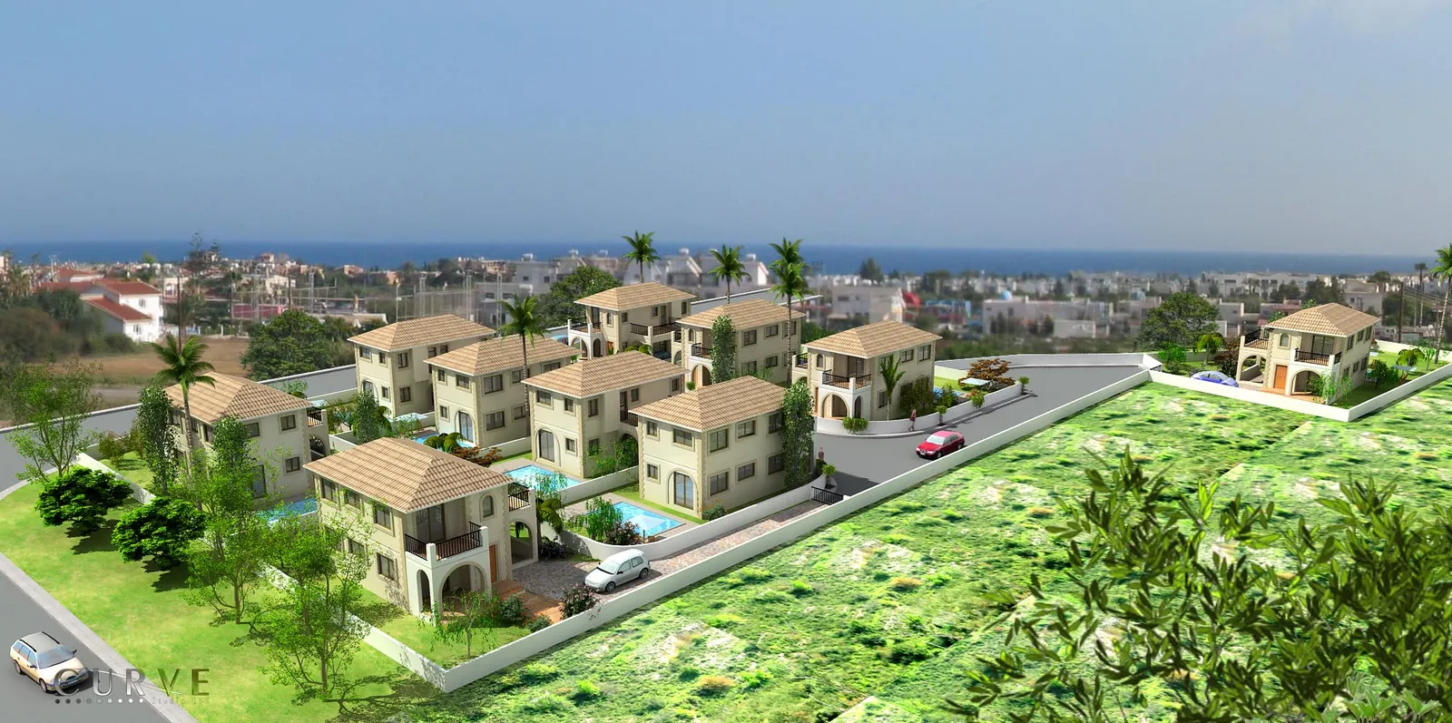 Astra Villas — new development in Protaras, Famagusta 1