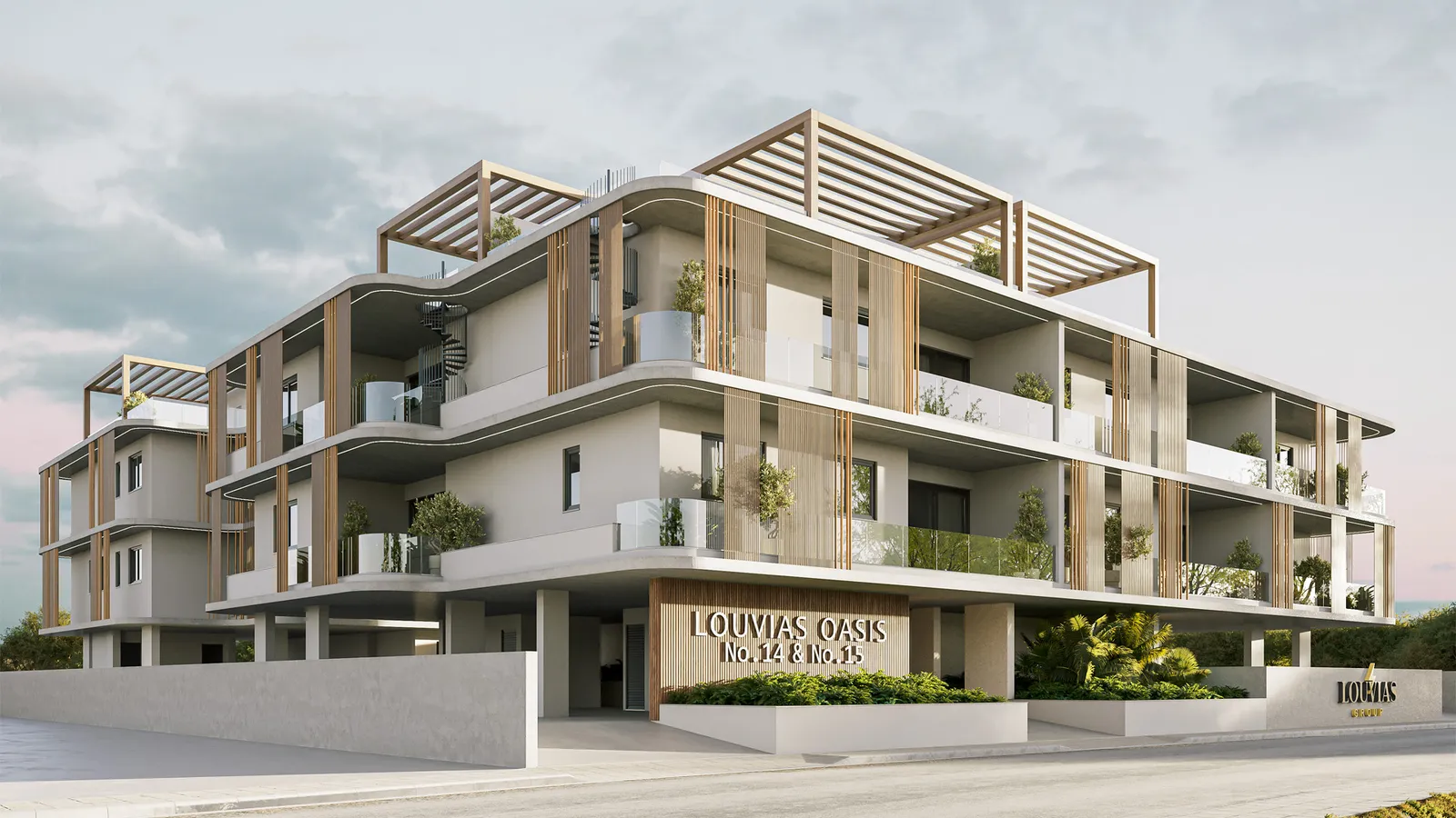 Louvias Oasis No.15 — new development in Livadia, Larnaca 1