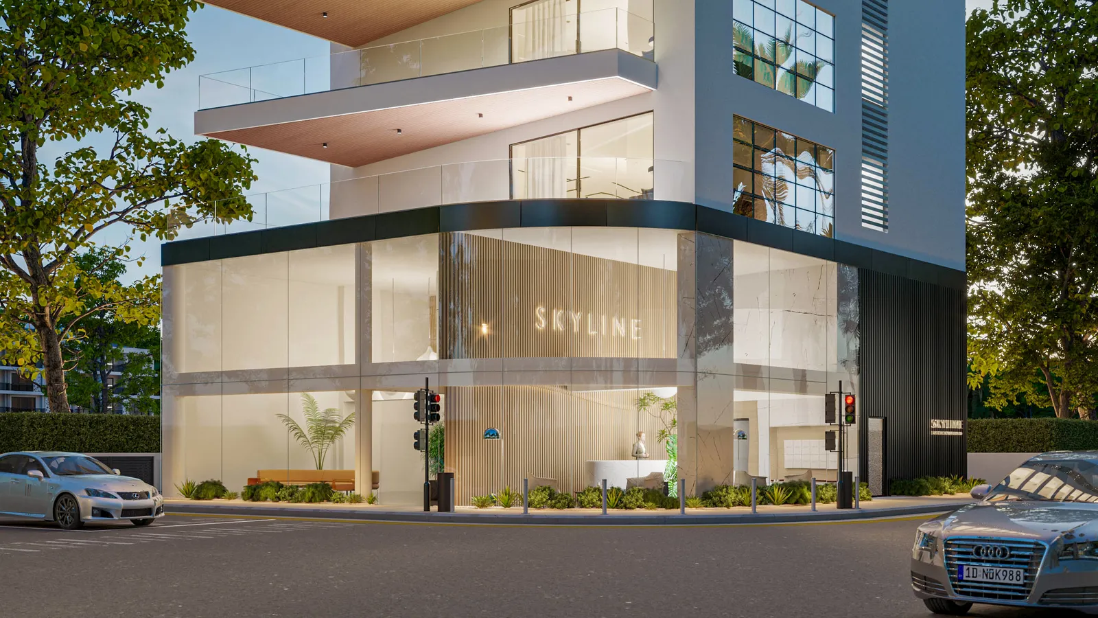 Skyline — new development in Nicosia 2