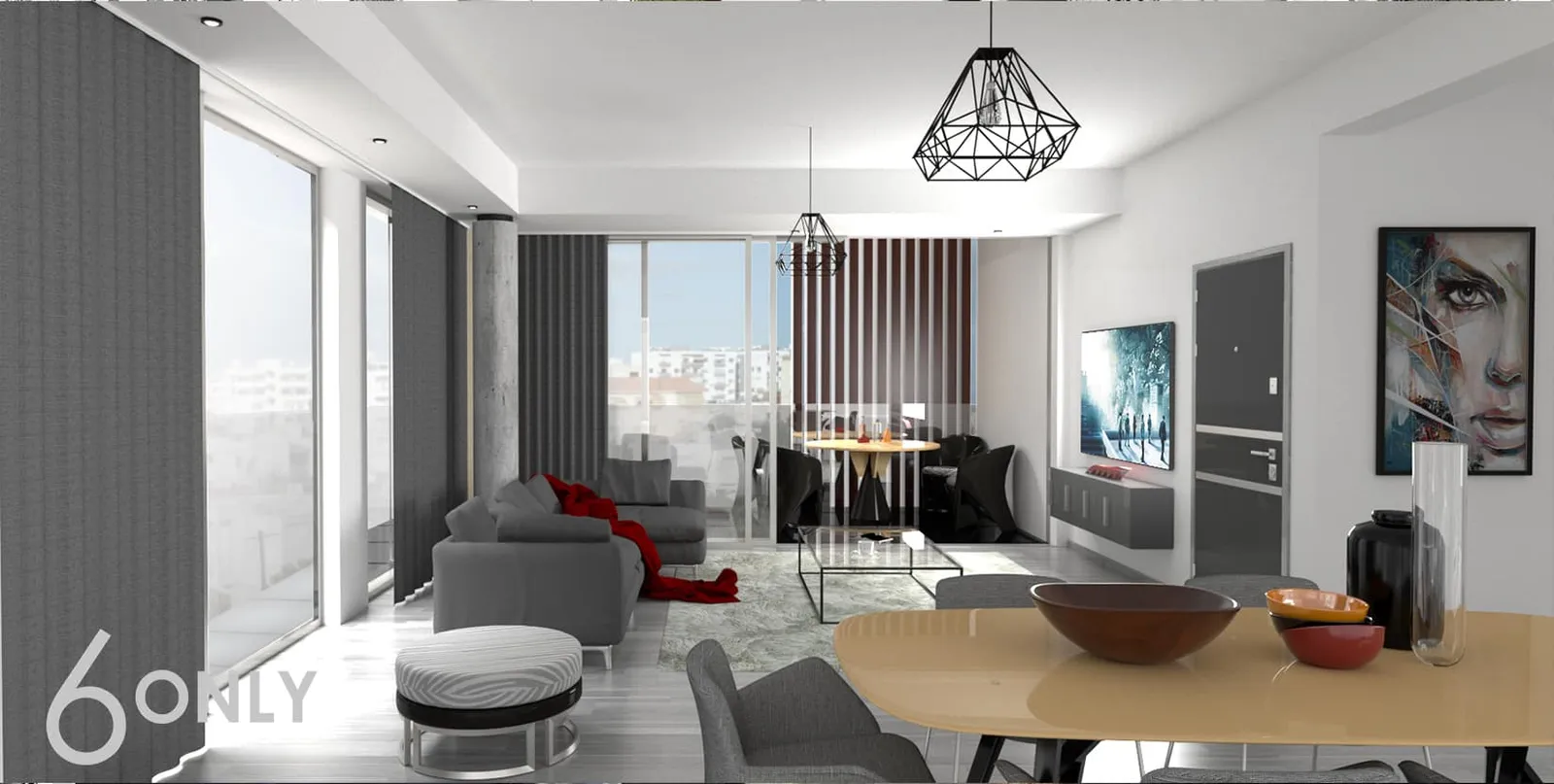 Six Only — new development in Riga Fereou, Limassol 1