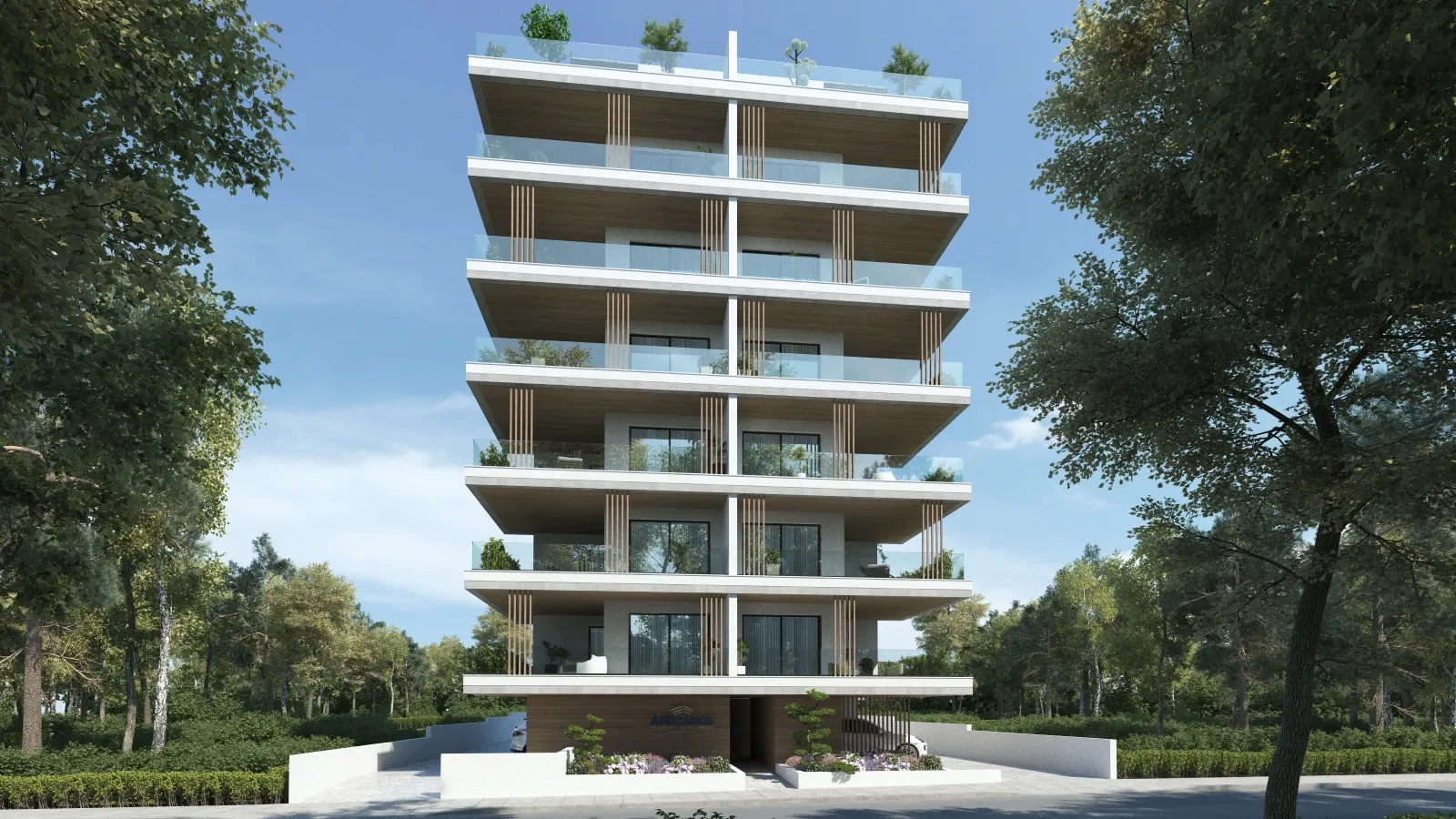 Central Park Residences — new development in Finikoudes, Larnaca 1
