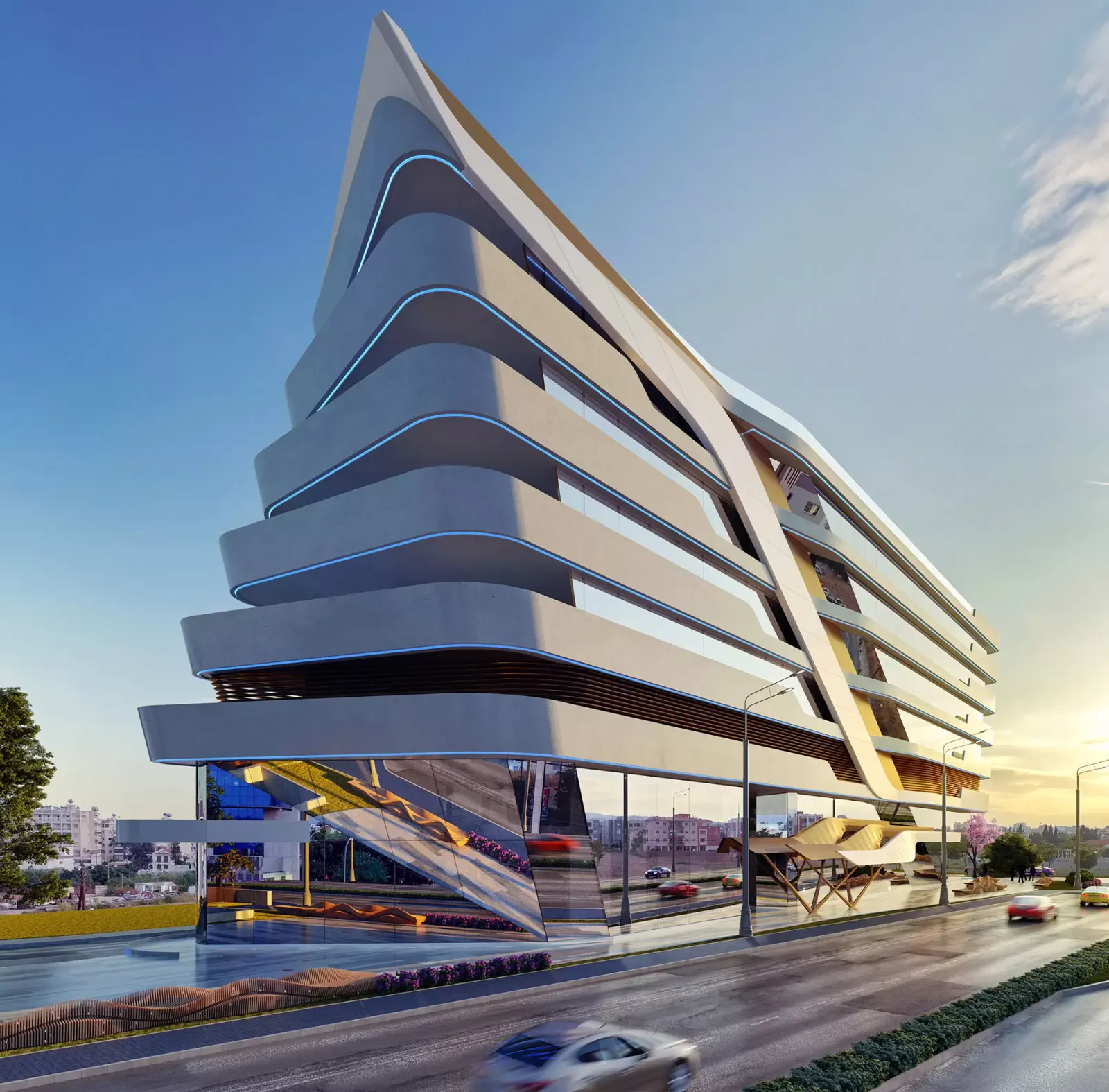 Wall Street Business Center — new development in Agios Athanasios, Limassol 2