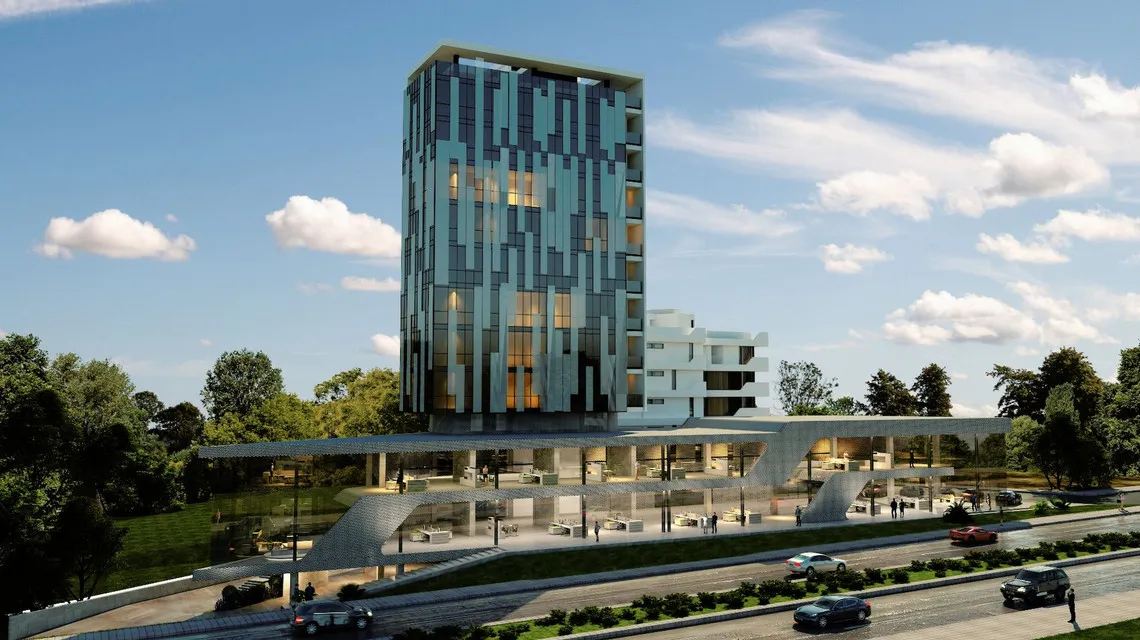 EXPO 101 Offices — новостройка в Ларнаке, Mall Area 1