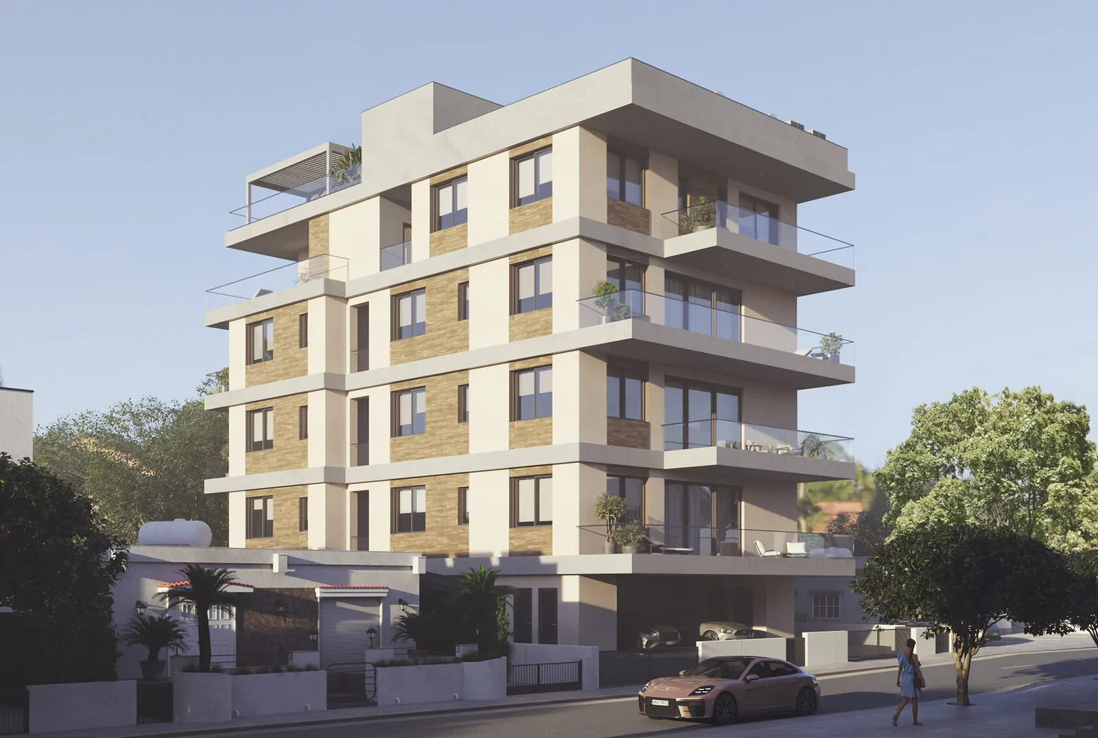 Bella Aria Residence — new development in Mesa Geitonia, Limassol 1