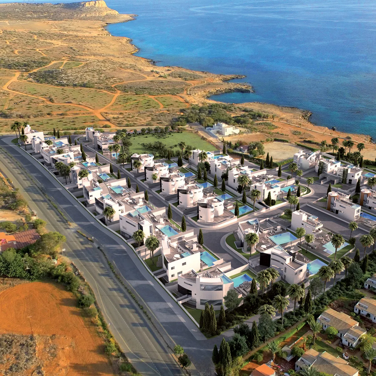Cape Blue Residences — new development in Ayia Napa, Famagusta 1