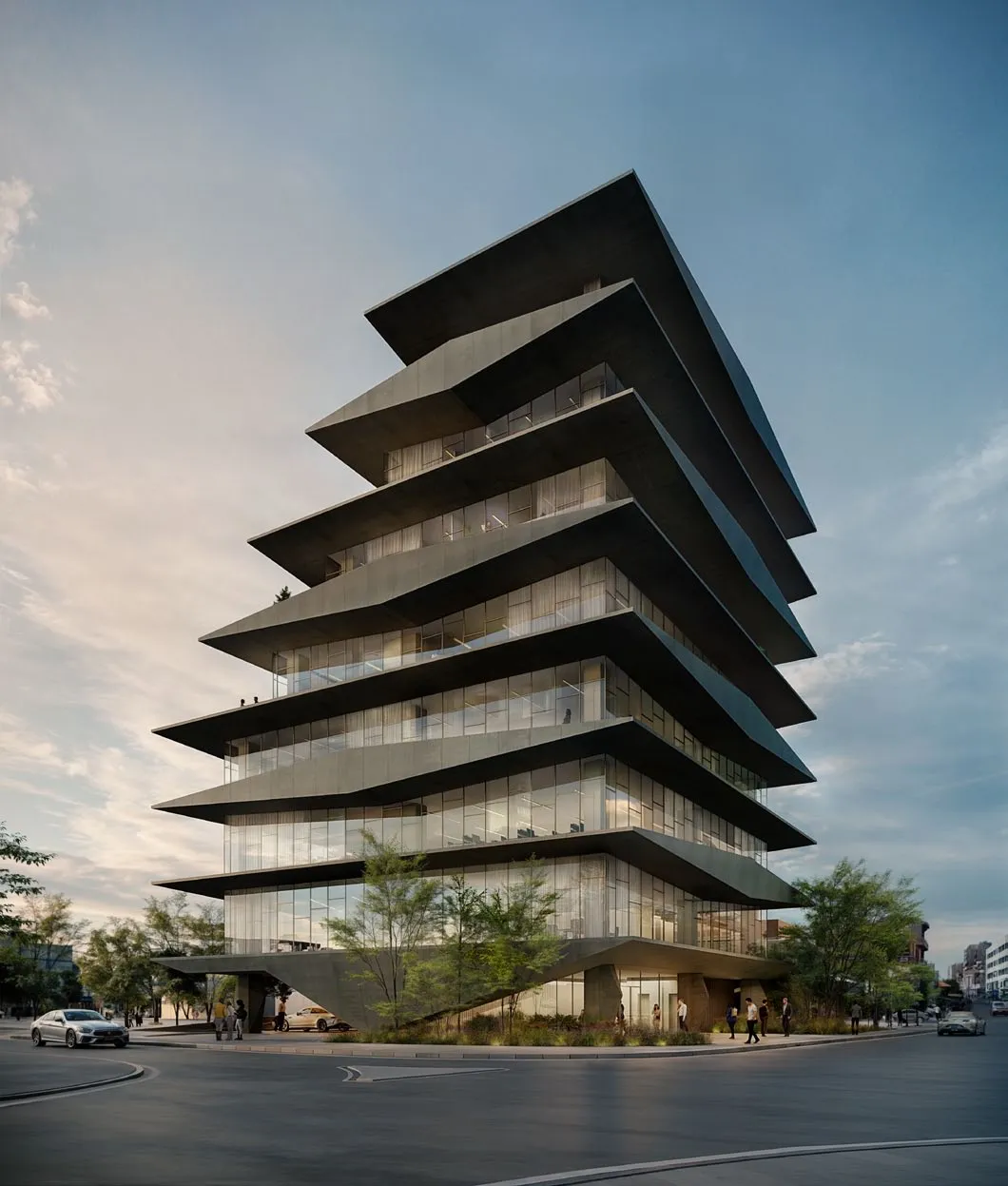LIVEIN Rhombus Offices — new development in Omirou Street, Limassol 1
