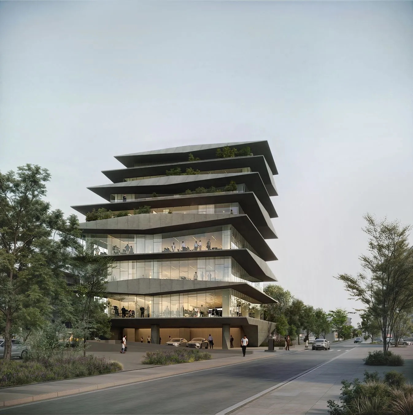 LIVEIN Rhombus Offices — new development in Omirou Street, Limassol 6