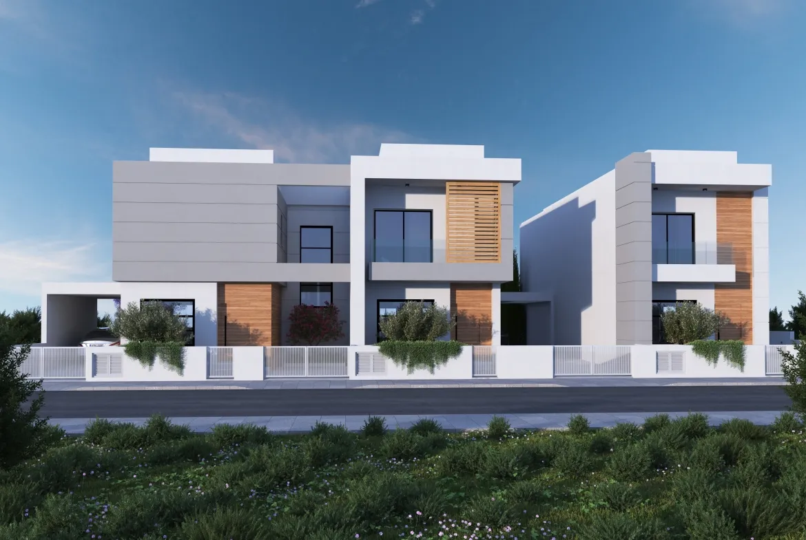 White Camellia Villas — new development in Kato Polemidia, Limassol 2