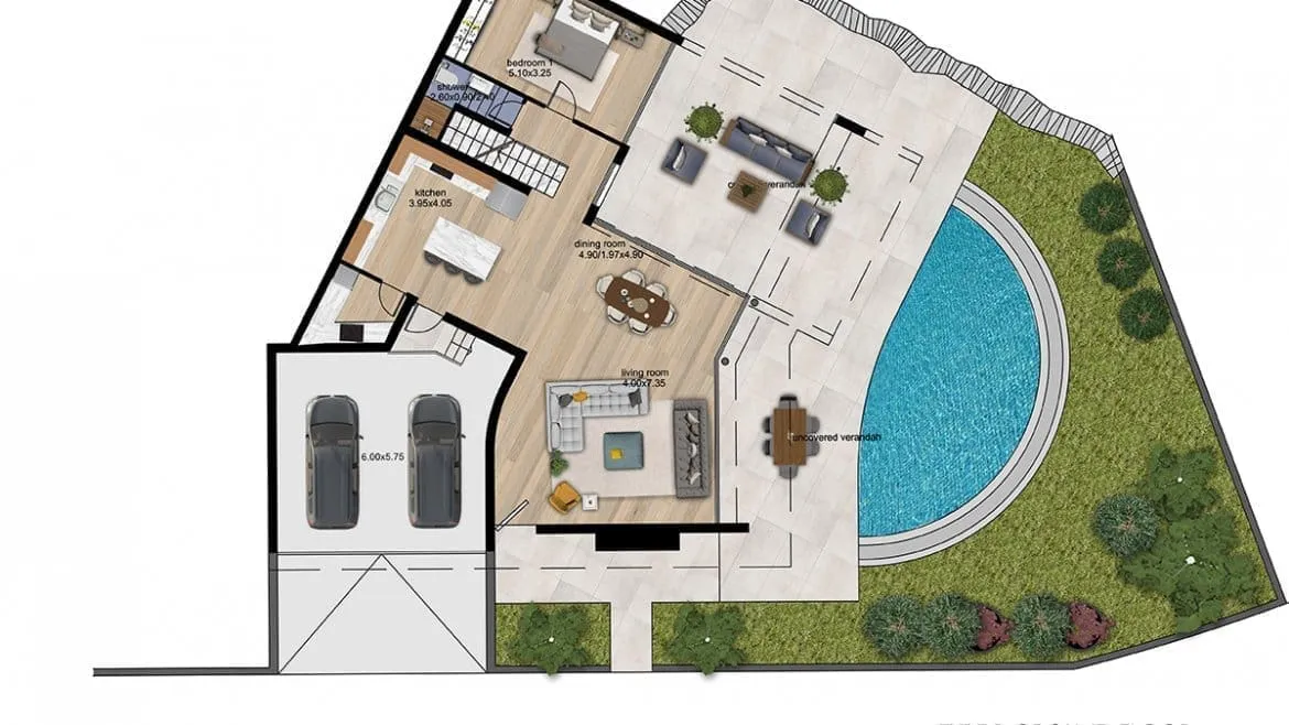 Tsada Panorama Phase C — empreendimento novo em Tsada, Pafos 2