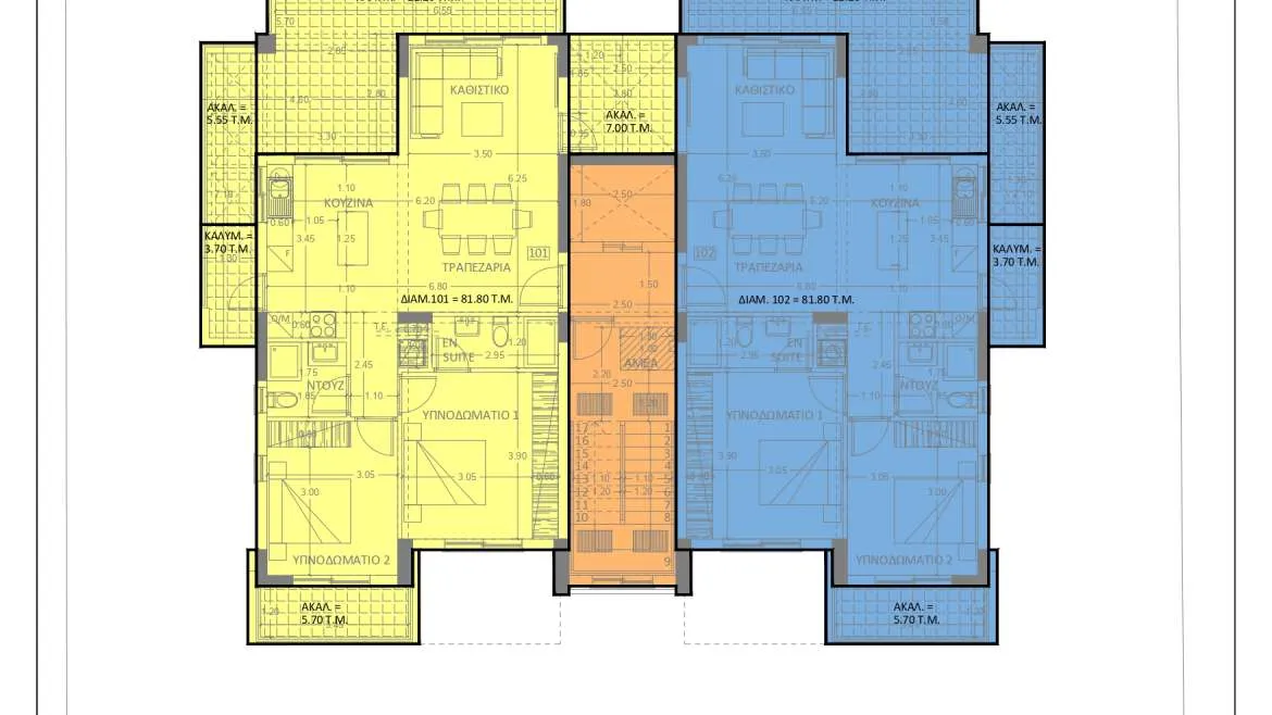 Pozotou Residence — new development in Germasogeia, Limassol 3