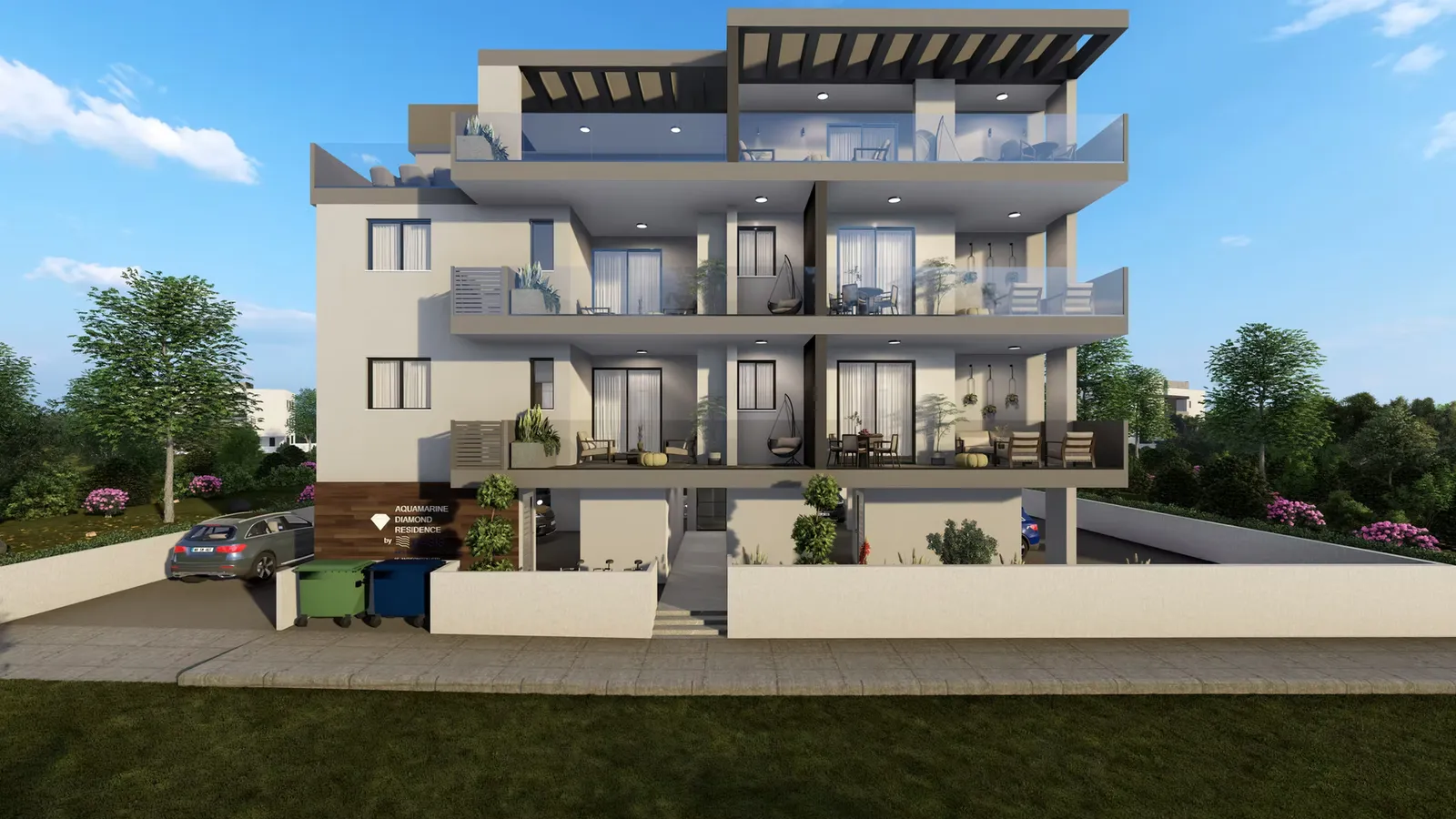 Aquamarine Diamond Residence — new development in Latsia, Nicosia 2