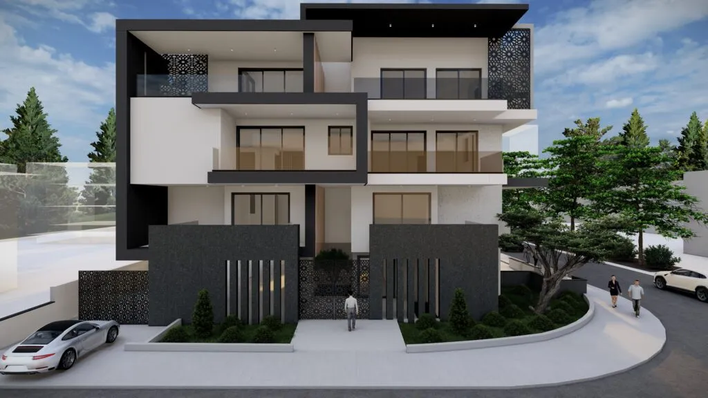 Ekosynthesis Residence Gialousas — новостройка в Никосии, Engomi 1