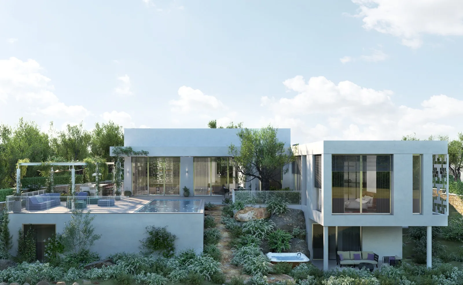 Saviyion Villas — новостройка в Лимассоле, Agios Tychonas 1
