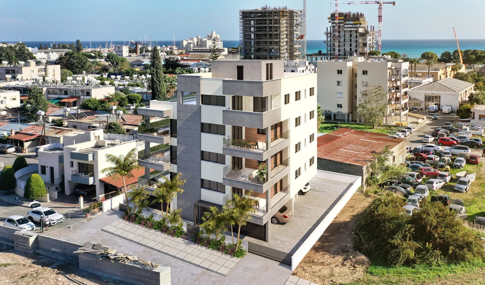 Apartments in Tsilikoudia Area — new development in Kato Polemidia, Limassol 2