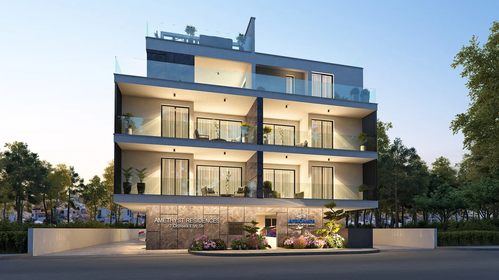 Amethyst Residences — new development in Faneromeni, Larnaca 1