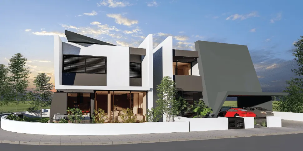 Ekosynthesis Residence Lakatamia — новостройка в Никосии, Lakatamia 1